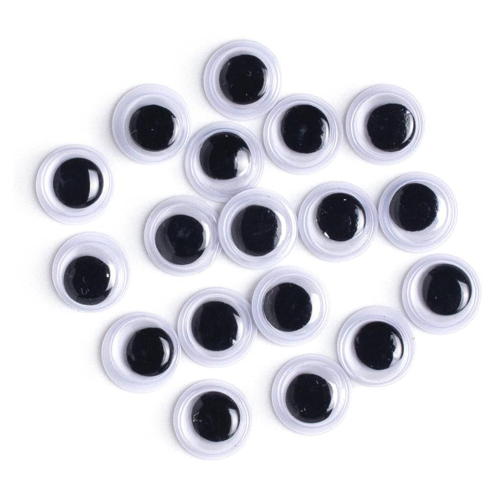 10mm Black Wiggle Googly Eyes, DIY & Craft Supplies - Pack of 300