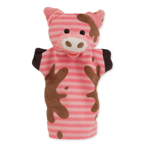 pig farm friends hand puppet