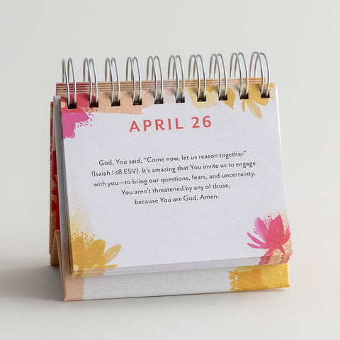 Promises of God Perpetual Calendar Day Brightener 90856