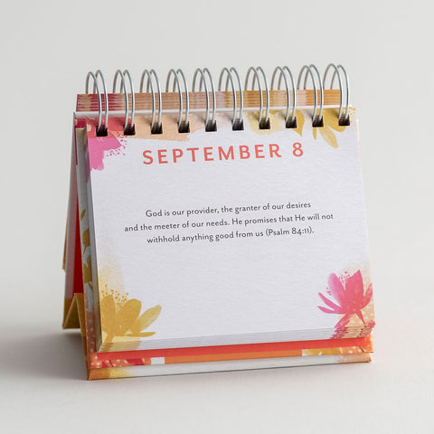 Promises of God Perpetual Calendar Day Brightener 90856