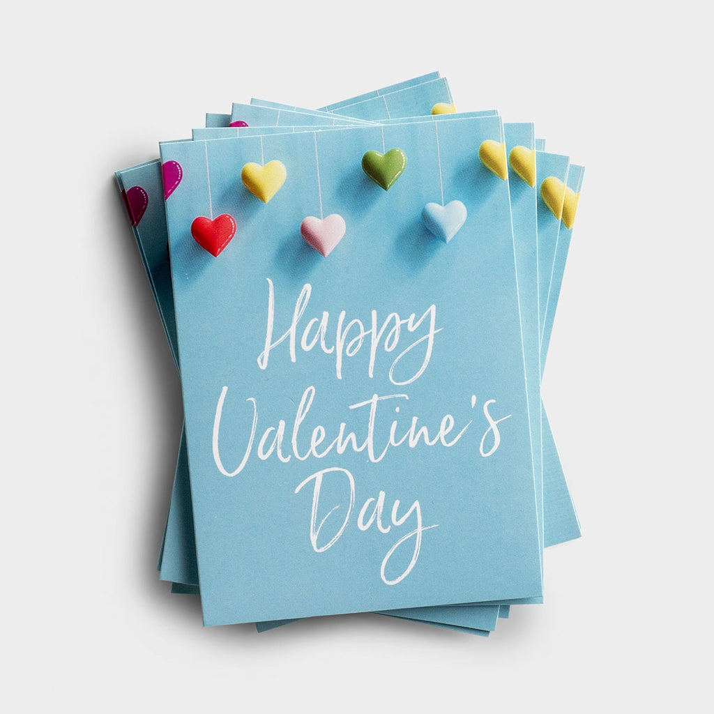 24 Pack Vintage Valentine's Day Cards with Envelopes and Stickers