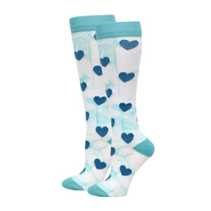 Women's Premium Hearts Compression Sock 9210