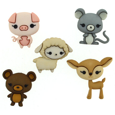 Dress it up Buttons Animal Cuties 9363