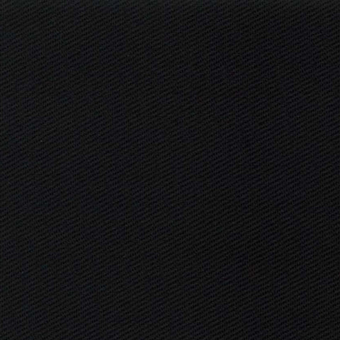Black twill fabric.