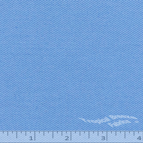 Light blue twill fabric