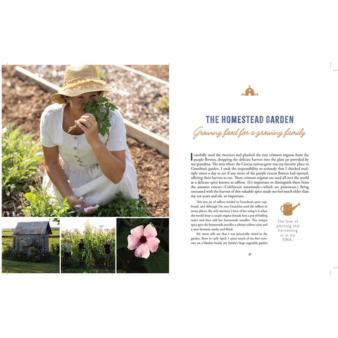 First page of garden chapter from The Heart of the Homestead by RuthAnn Zimmerman
