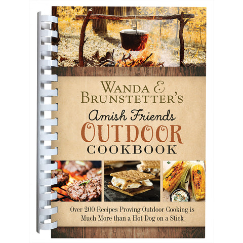Cover of Wanda Brunstetter's Amish Friends Outdoor Cookbook