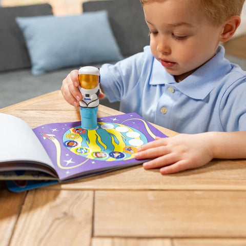 Melissa and Doug - Sticker WOW!� Activity Pad & Sticker Stamper - Astronaut 50240