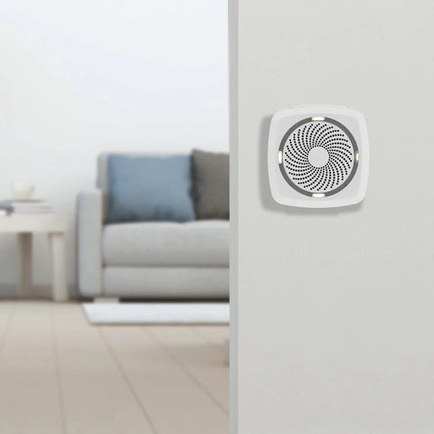 Smart Audible Alarm Mounted on Wall