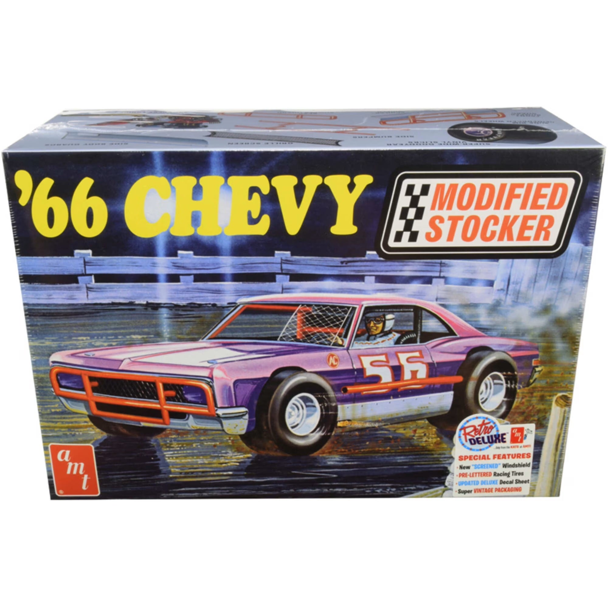 AMT Model Car Kit 1966 Chevrolet Impala Modified Stocker AMT1183