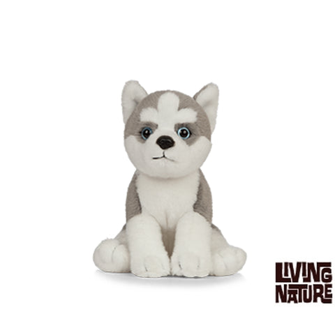 Living Nature Husky Puppy Plush Toy AN445