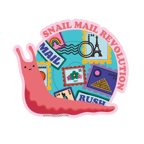 Snail Mail Revolution Vinyl Sticker