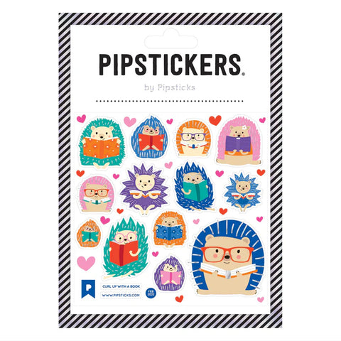 Curl Up with a Book Pipstickers