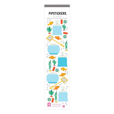 Go for the Goldfish Pipstickers