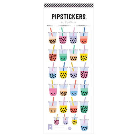 Boba Tea Party Pipstickers