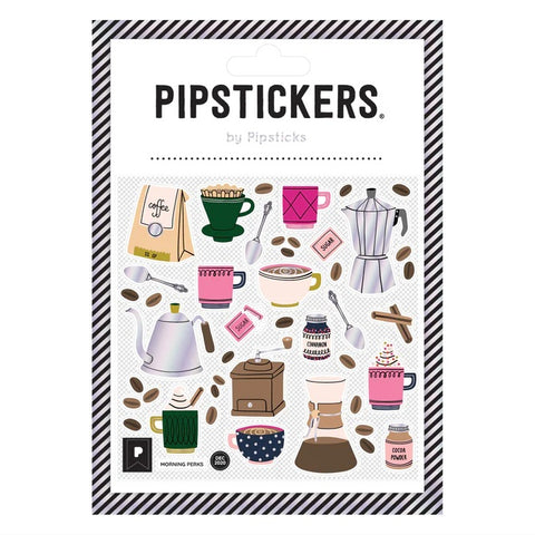 Morning Perks Pipstickers