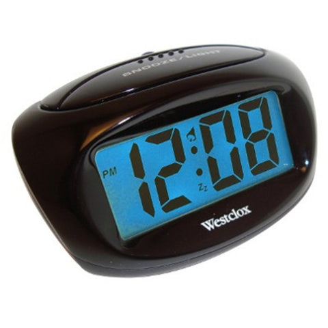 Westclox Large Display Digital LCD Alarm Clock