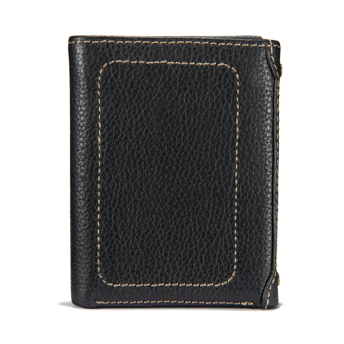Black pebble wallet