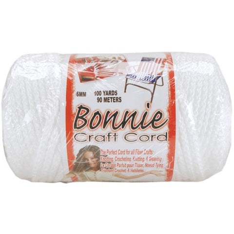 White Macrame Craft Cord