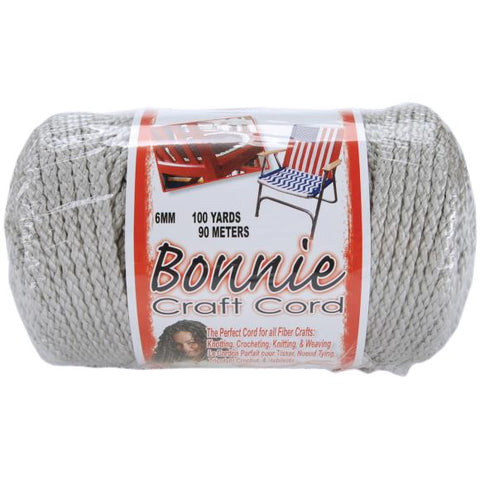 Shadow Gray Macrame Craft Cord