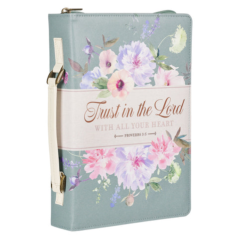 Trust in the Lord Bible Cover on an Angle