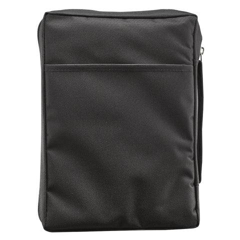 Black Poly Bible Cover BBM85