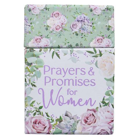 BOX OF BLESSINGS PRAYERS AND PROMISES FOR WOMEN front