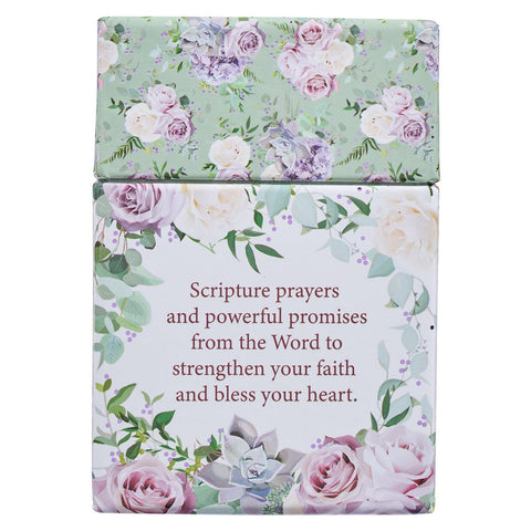 BOX OF BLESSINGS PRAYERS AND PROMISES FOR WOMEN back