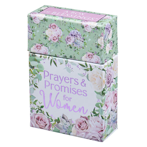 BOX OF BLESSINGS PRAYERS AND PROMISES FOR WOMEN angle