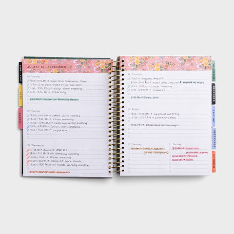 Beautiful and Abundant Grace 2024-2025 18-Month Agenda Planner U1748 list