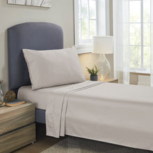 Dove Gray Sheet Set with Single Pillowcase