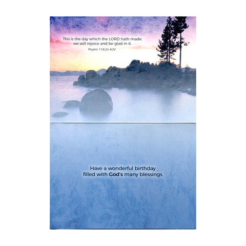 Birthday on the Shore Boxed Cards SBEG22606 inside card