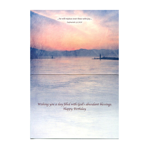 Birthday on the Shore Boxed Cards SBEG22606 inside card