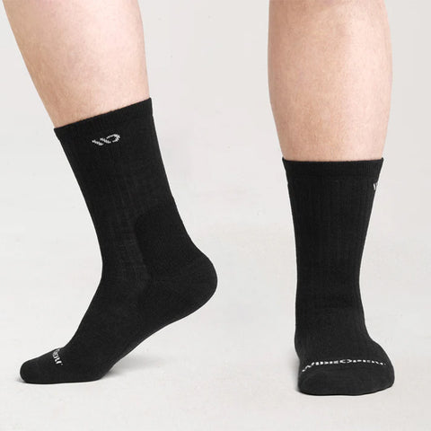 Black Crew Socks 9001