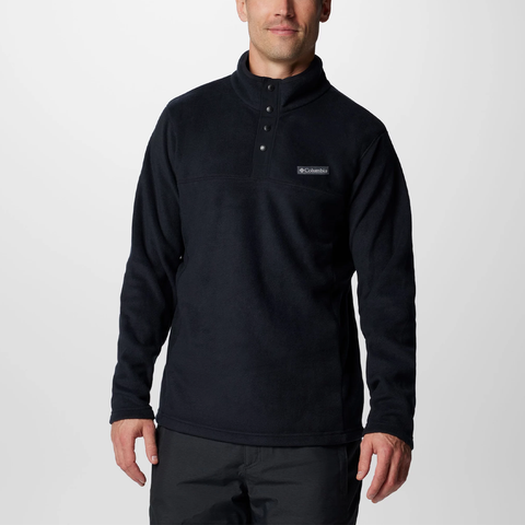 Black Men's Steens Mountain Half Snap II Fleece Pullover 2097721
