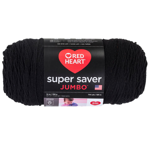 Black Red Heart Yarn.
