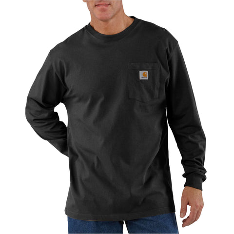 black Carhartt tee