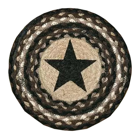 Black stair chair pad