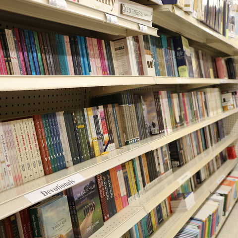 Book in aisle