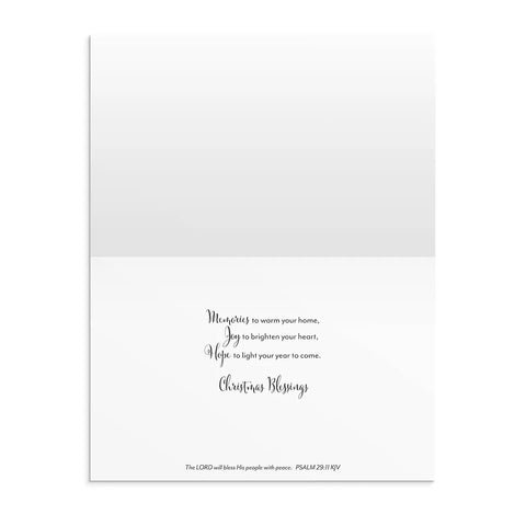 Boxed Christmas Cards Peaceful Christmas J8848 inside