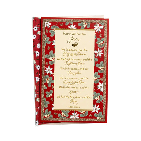 Boxed Christmas Cards What We Find in Jesus U1006