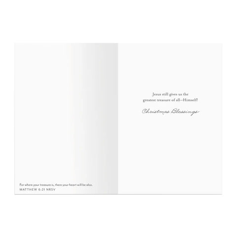 Boxed Christmas Cards Wise Men Came with Treasures U1001 inside