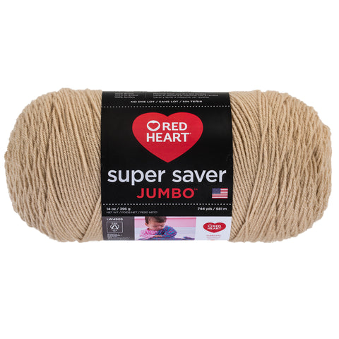 Buff Red Heart Yarn.