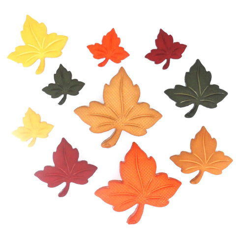 Fall Leaves buttons.
