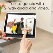 Talk to Guests with 2-Way Audio and Video
