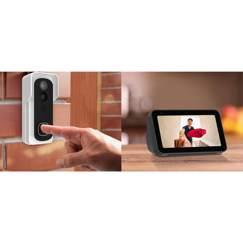 Pizza Delivery Guy Ringing Doorbell