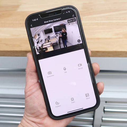 Live Footage from Feit Electric Mobile App