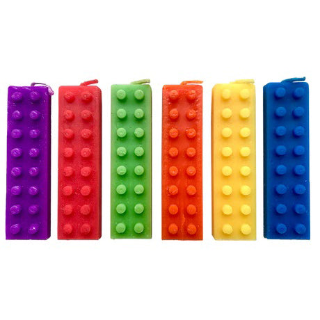 6-Piece Set of Blokz Candles CAN101