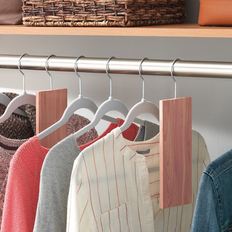 Cedar Hang-Ups, Set of 2 6219-810 in closet