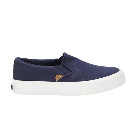 Navy Youth Piper Canvas Slip On Shoe CK1802-NVY